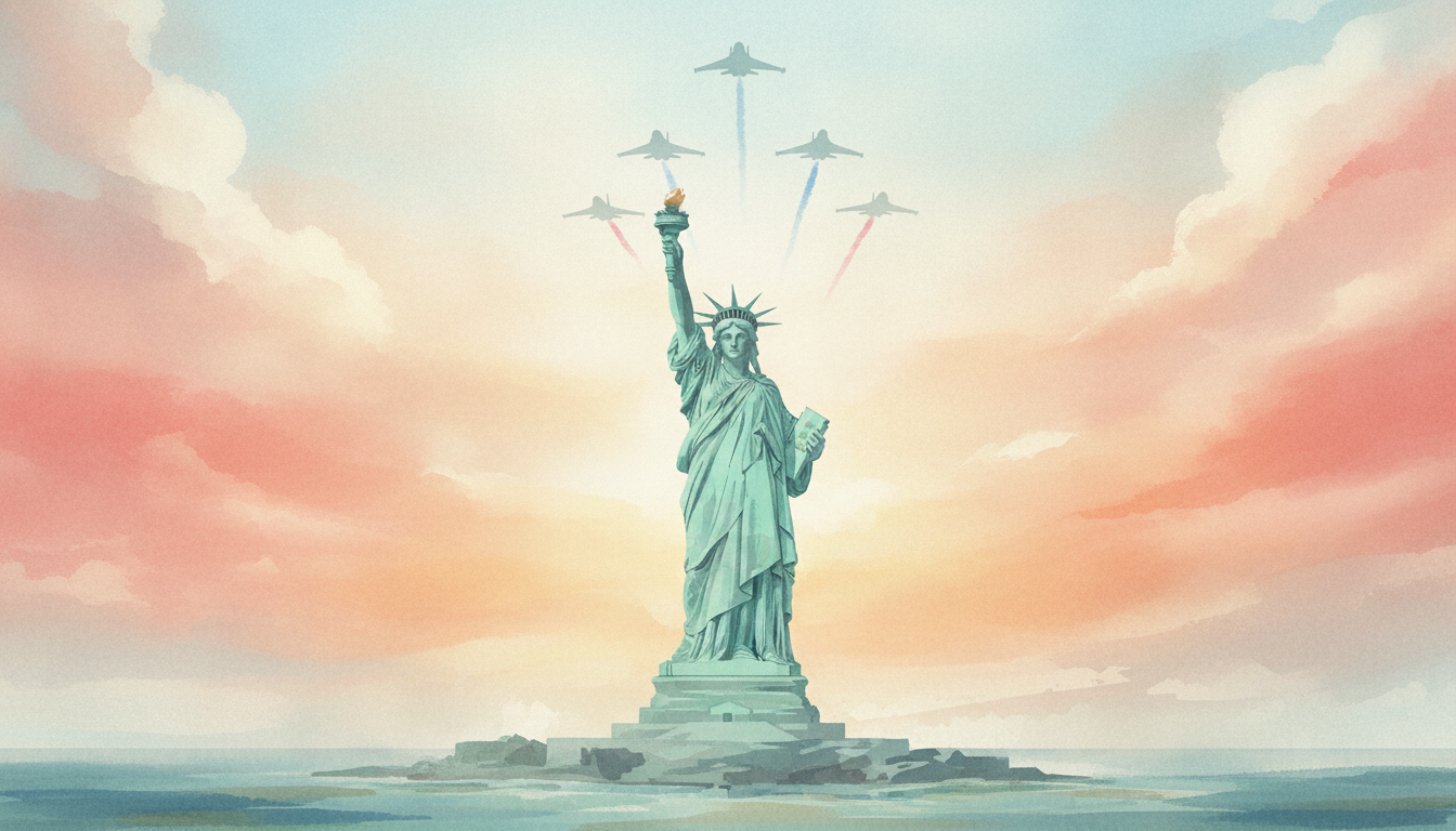 That Sky-High French Salute? It’s About a 250-Year-Old Secret Pact (and Its Quiet Lessons)