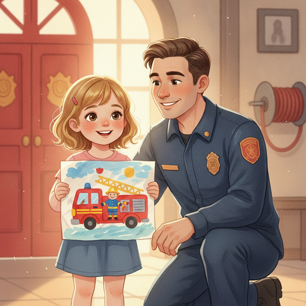 Tiny Fingers, Heroic Hands: The Little Artist Who Painted Her Heroes Back to Life (Literally!)